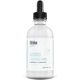 Hebbe - Ácido Láctico, Exfoliante y Regulador de pH para Cosméticos, 120 g