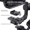 SMALLRIG Quick Release Clamp Compatible with Arca Standard for DJI