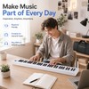 61-Key Foldable Piano Keyboard for Beginners – Portable Electronic Keyboard