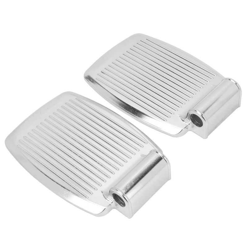 2pcs Wheelchair Footrests Aluminum Alloy Replacement Wheelchair Footplate Pedal Accessory