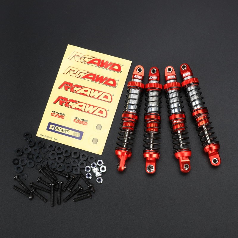 RCAWD 7075 80mm RC Shocks Universal for 1/10 RC Crawler
