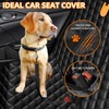 LEHNI Dog Car Seat Cover for Back Seat - Waterproof