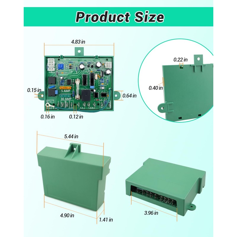 P711 Main Power Control Circuit Board Fit for Dometic Micro