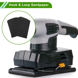 HOPESPANNER Universal 9 x 11 Inch 600 Grit Sanding Discs SandpaperingSanding Sheets Silicon Carbide 12 Pcs