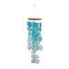 Deco 79 Capiz Shell Waterfall Windchime, 6" x 6" x