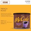 McCafe French Roast, Dark Roast Ground Coffee, 29 oz Canister