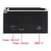 HDD Docking Station Dual Bay 480Mbps USB2.0 to SATA IDE