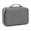 Waterproof Cable Storage Bag, Portable Electronic Organizer Case for USB