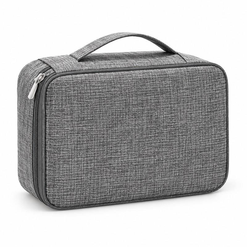 Waterproof Cable Storage Bag, Portable Electronic Organizer Case for USB