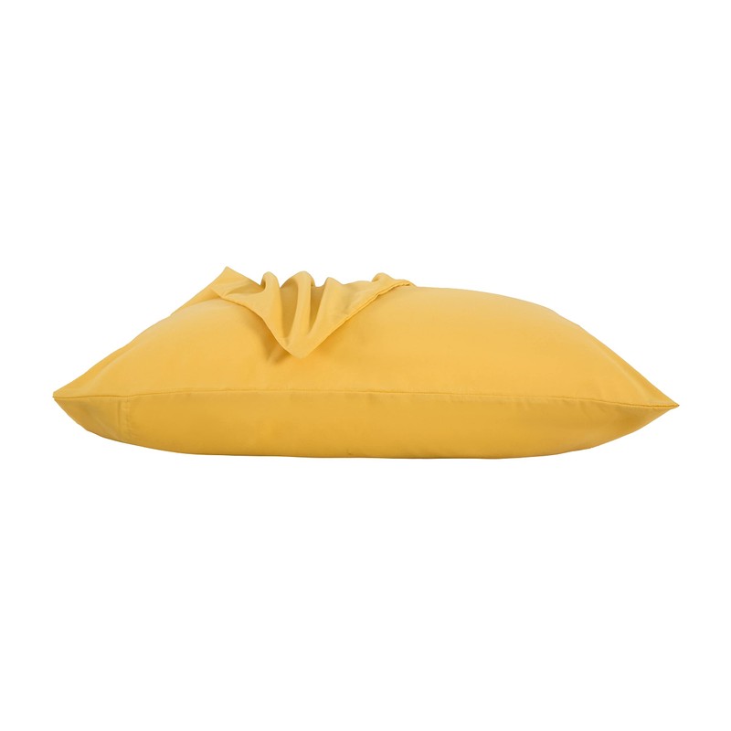 Evolive Ultra Soft Brushed Microfiber Standard Size 20"x30" Pillowcases Pair