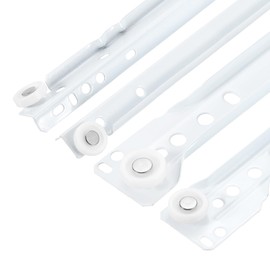 uxcell 2 Pair Drawer Slides, 22 Inch Soft Close Drawer Slide Heavy Duty Side Bottom Mount Drawer Glides Replacement for Cabinet Dresser Drawers