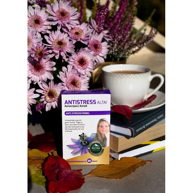 Altai - Antistress - 30 Capsules - Natural Dietary Supplement