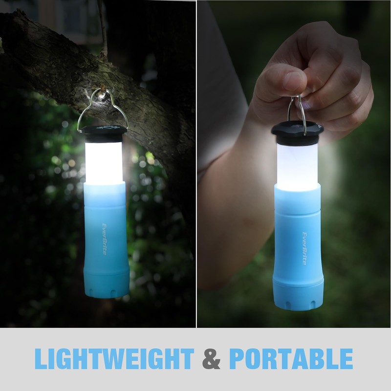 EverBrite 2-in-1 Mini Lanterns and Flashlights, Zoomable Flashlight Lantern Combo
