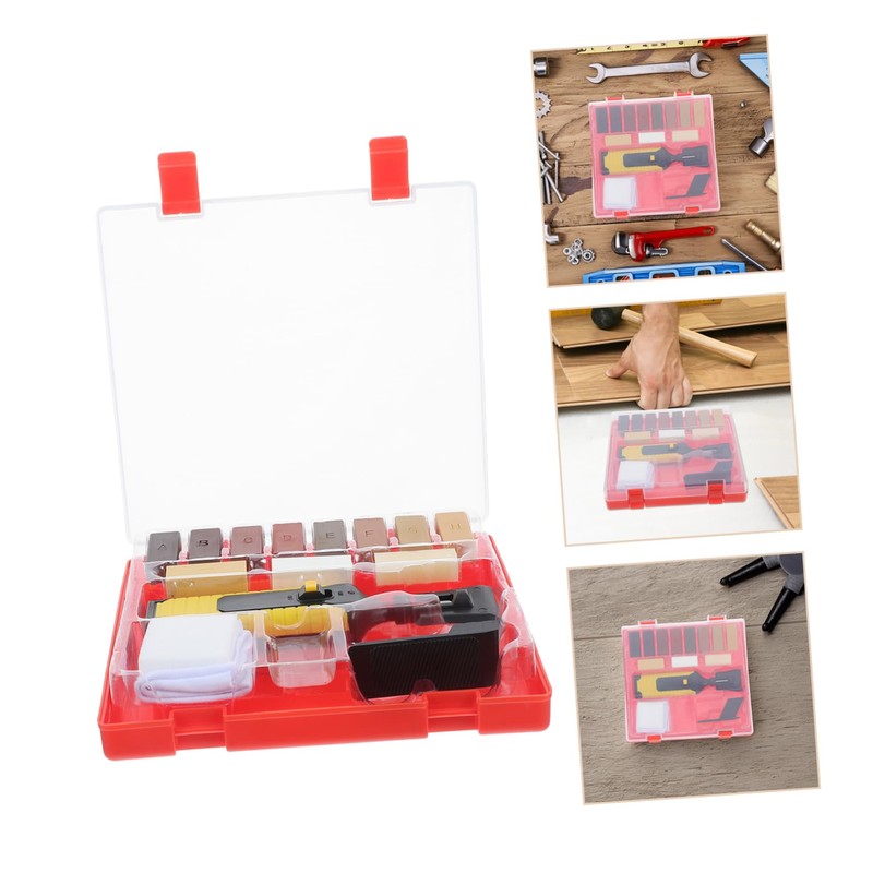 Angoily Wood Floor Dent Repair Kit Full Set for Scratch