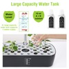 Hydroponics Growing System Kit 52 Pods, Indoor Herb Garden with
