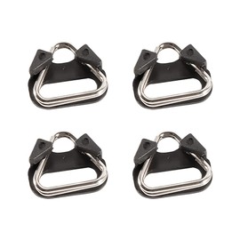 Camera Split Ring, Camera Strap Hook, Triangular Split Rings, Hook for Camera Shoulder Strap, Triangle Ring, Triangle Ring for Attaching Camera Strap, for Camera Shoulder Strap, Lanyard, Belt, Pack of