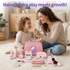 Unicorn Themed Pretend Play Makeup Kits for Girls 3-5 Year