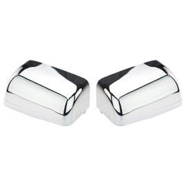 Trail Ridge TR00374 (2 Piece) Chrome Door Mirror Cap Set Compatible with 2001-2005 Ford Excursion 2004-2014 F-150 1999-2016 F-250 Super Duty F-350 Super Duty F-450 Super Duty 99-15 F-550 Super Duty