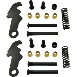 Zieichy 2PackDoor Hinge Repair Kit with Pin Bushing Cam Studs Spring Set Fits for Ford Mustang for Mercury 1964-1967