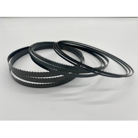 AYAO 70 1/2 inch Bandsaw Blades Assortment (1/8" 1/4" 3/8" Wide) for Craftsman 921400, Rikon 10-305 and 10-3061 10" Band Saws, 3PK