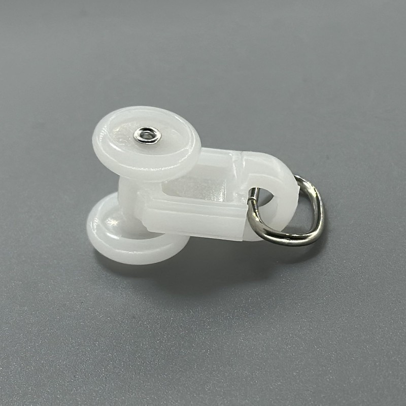 50 Pcs Curtain Track Pulley Pulley Roller for Hanging Curtains
