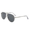 AOOLIA Retro Square Polarized Aviator Sunglasses for Men Women Classic