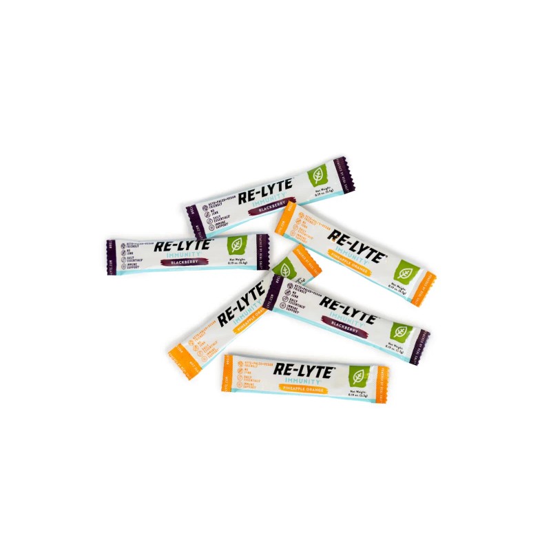 Redmond 2 Pack Re-Lyte Immunity Electrolyte Multivitamin Mix | 6x2