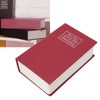 Book Safe Storage Box with Keys Stainless Steel Secret Hidden