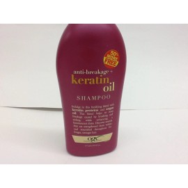 OGX NEW! OGX Anti-Breakage Keratin Oil Shampoo 19.5oz Argan Oil Shine Stronger Hair