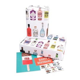 Gin Wrapping Paper - 2 sheet pack, Wrapping Paper Gin Design, Gin Gift Wrap