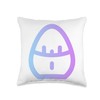Egg Timer Eggtimer Kitchen Timer Cooking Baking Throw Pillow