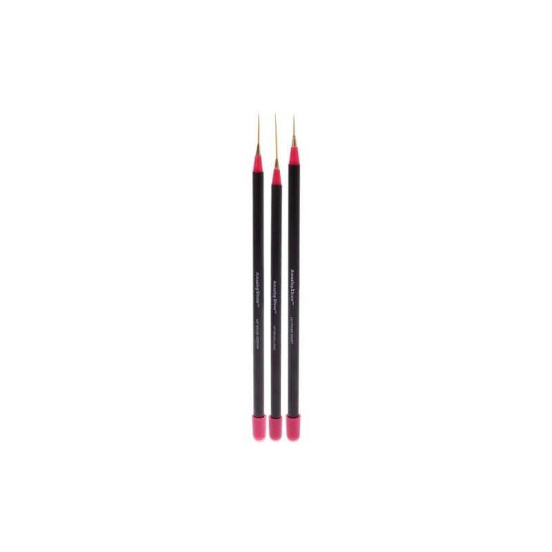 Amazing Shine Amazing Shine Professional 3 Piece Nail Art Brush