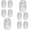 10 Pack Downspouts Gutter Guard Aluminum Filter Strainer, 3 Inch