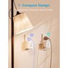 meross Matter Smart Plug Mini, Easy Setup, 100% Privacy Smart