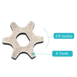 Atunee 41386421250 6T Pole Saw Sprocket for Stihl HT73 HT75 HT100 KM90 KM130 HT250 HT131 Replace 4138-642-1250