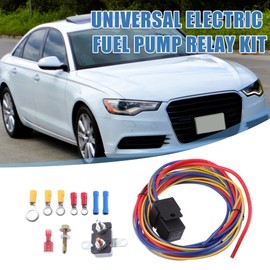 QUARKZMAN 1 Set Electric Fuel Pump Relay Fuel Pump Wiring Harness 30 Amp 12 V
