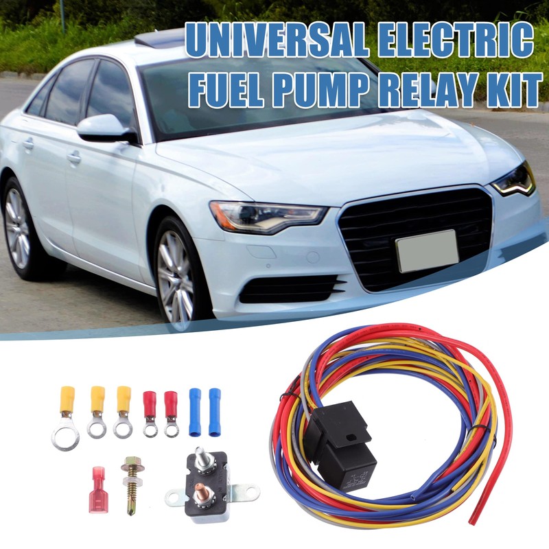 QUARKZMAN 1 Set Electric Fuel Pump Relay Fuel Pump Wiring