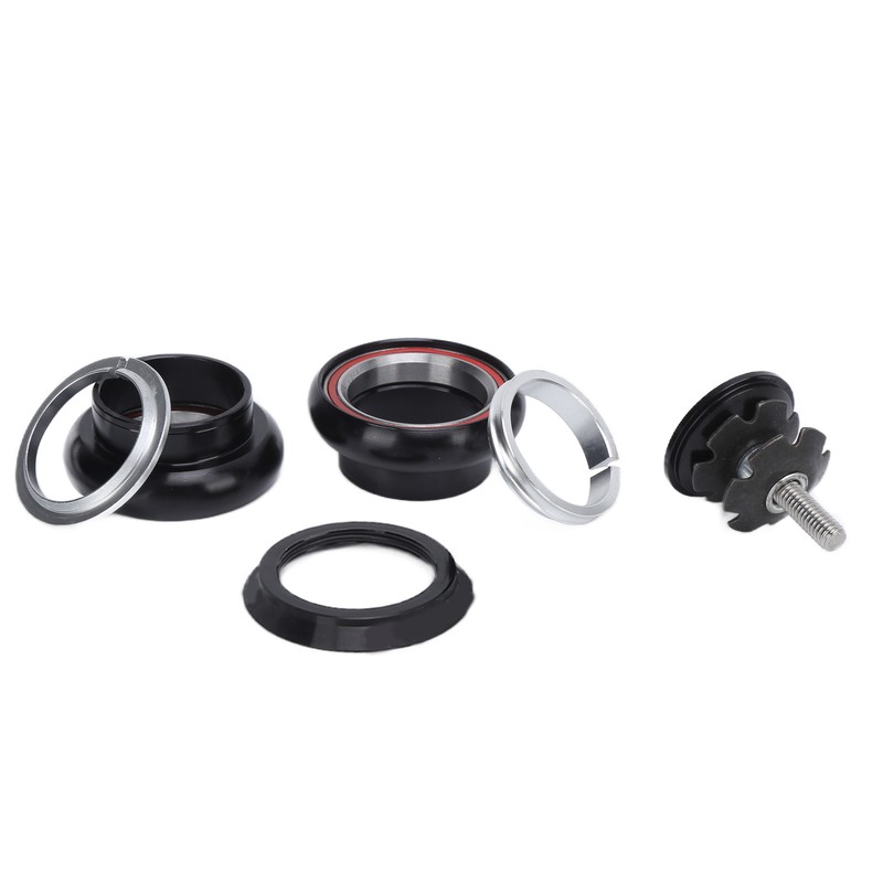 LeBycle Bicycle Double Bearing Headset with 28.6mm Straight Fork Waterproof