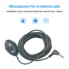 Pioowirk 3.5mm Microphone for Car Radio Stereo, Portable Hands Free