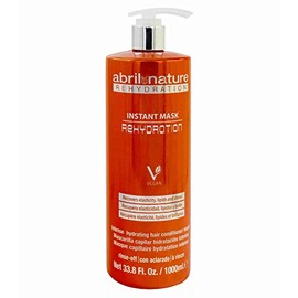 abril et nature - Instant Mask Rehydration - Keratin Mask - 1000 ml - Treatment for Dry Hair - Moisturising Hair - Strengthens Hair Fibre - Anti Frizz