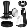 Espresso Accessories Kit 51mm, Coffee Tamper with Spring Loaded Calibration,