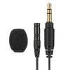 Rode Lavalier GO Lavalier Microphone + Keepdrum WS05 Fur Wind