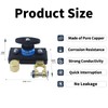 Battery Disconnect Switches 12V/24V, Heavy Duty Battery Shut Off Switch,