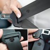 GOOACC 25Sets Universal Seat Belt Button Buckle Clip Stop Prevent