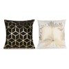 outret Set of 4 Throw Pillow Covers,Geometric Square Cushion Covers