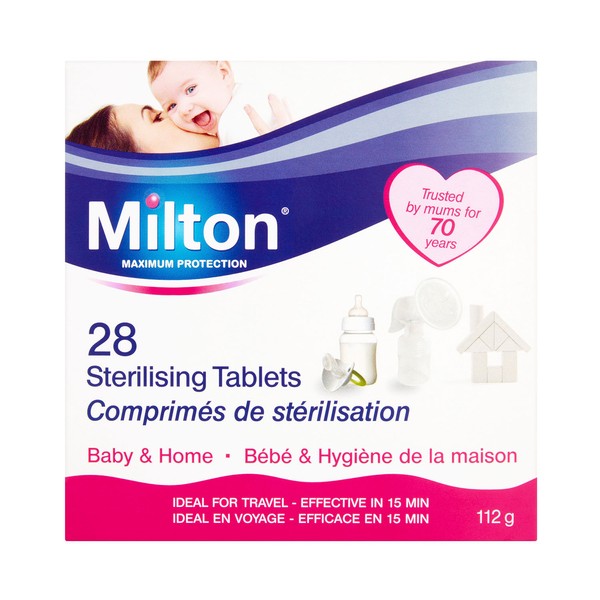 Milton Sterilising Tablets, 28 Pack