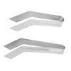 2pcs Stainless Steel Gardening Plants Transplant Tong Plant Remove Transplant