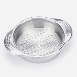 Wish Tuna Strainer, Tuna Press Can Colander Food-Grade Stainless Steel Canning Colander