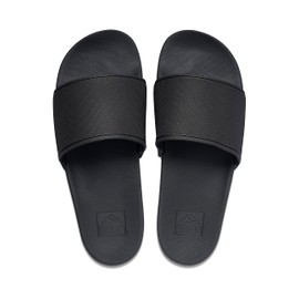 Reef Men's Cushion Slide Sport Sandal, Black, 7
