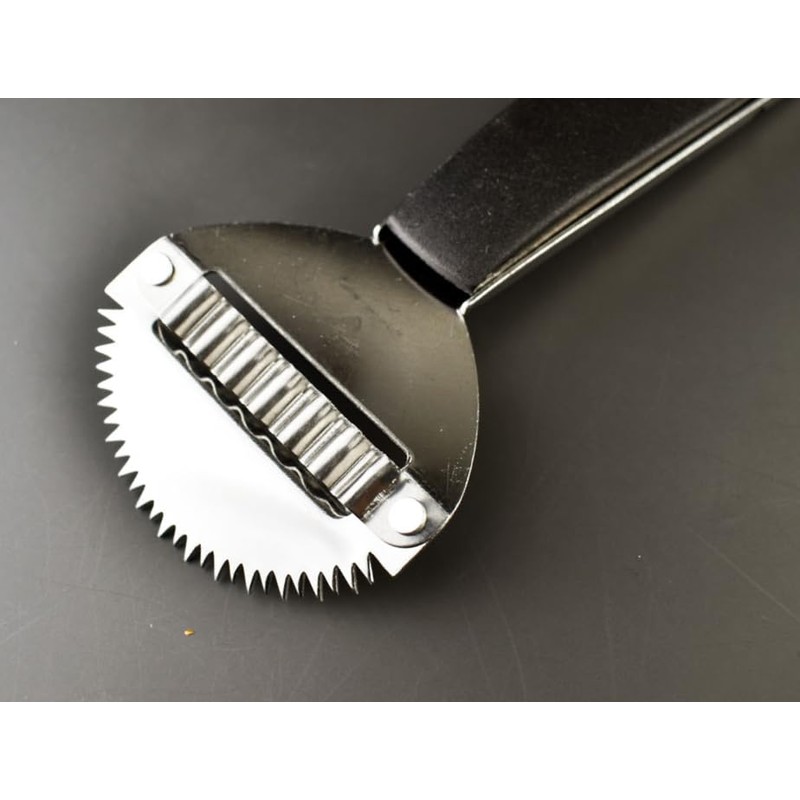 Traditional Coconut Scraper with Handle Stainless Steel Blade Kitchen Grater